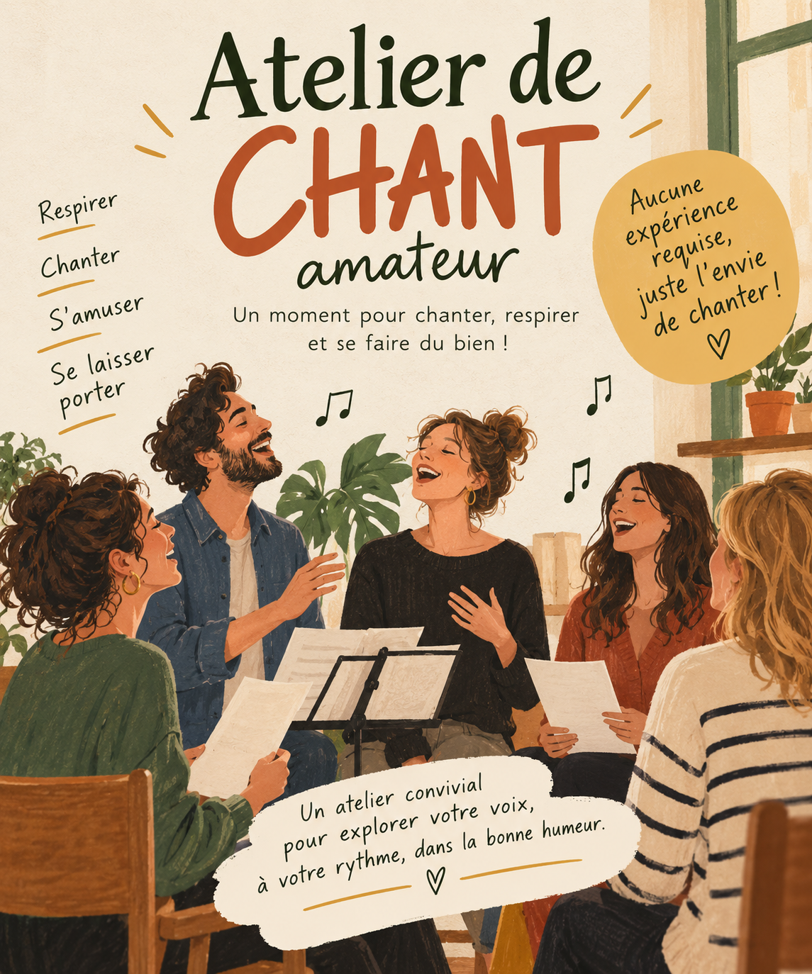 Ado : 10 - 17 (GRATUIT) Initiation au chant : aimer sa voix